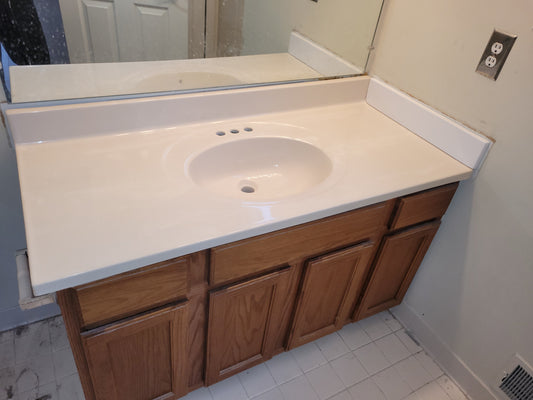 Bathroom Sink CounterTop Replacement